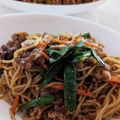 LunaJuno's cooksnap of when they made コストコのプルコギビーフで「焼きそば」.