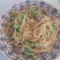 こしこさん's cooksnap of when they made 【絶品】B級グルメ！ホルモン焼きそば♪.