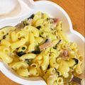 suuucha419's cooksnap of when they made 幼児とランチ☆お鍋一つでクリームパスタ.