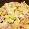 ねこのガストン's cooksnap of when they made 懐かしい味♫鶏肉と姫竹の炒め煮.
