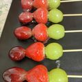 ゆめの木's cooksnap of when they made 簡単！いちご飴＊ぶどう飴＊べっこうあめ.