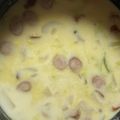 kirakirask's cooksnap of when they made きゃべつとベーコンのミルクスープ♪.