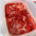 くまじ◎'s cooksnap of when they made レンジで少量苺ジャム♥.