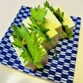 azbjbn's cooksnap of when they made 島豆腐の 大葉と柚子胡椒はさみ.