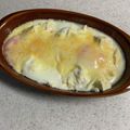 たー。つー。's cooksnap of when they made レンチン豆腐のチーズ蒸し☆.
