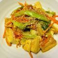 azbjbn's cooksnap of when they made 厚揚げと野菜のプルコギ風.