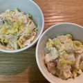 ポッツィ〜0417's cooksnap of when they made 白菜のツナマヨ和え　白菜大量消費！.