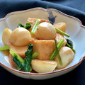 お料理ニャロメ's cooksnap of when they made とろんと香ばしい☆蕪と厚揚げの炒め煮.