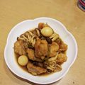ラリー＆サラ's cooksnap of when they made 鶏肉としめじのやわらか甘酢煮。.