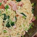 ナカミチ's cooksnap of when they made 我が家の定番パスタ 小松菜ペペロンチーノ.