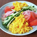 ペキのリリー's cooksnap of when they made ♪ちらし寿司の失敗しない錦糸卵♪.