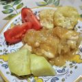 まりゆりひろこ's cooksnap of when they made むね肉の甘酢オニオンソース.