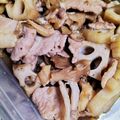 yikar1's cooksnap of when they made ★常備菜★豚肉とレンコンの甘辛炒め.
