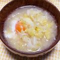 わたさな2016's cooksnap of when they made 絶品！キャベツと玉子の味噌汁.
