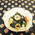 龍青空ママ's cooksnap of when they made ☼焼肉のたれで♪わかめと竹輪の簡単炒め.
