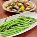 Superlittleboo's cooksnap of when they made 最強においしい！いんげんの素揚げ.
