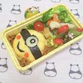 みかかめ's cooksnap of when they made 簡単キャラ弁☆ミニオン弁当.