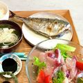 マアココ's cooksnap of when they made 失敗しないふっくらジューシー♡鯵の塩焼き.