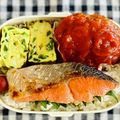 マルんちの丸顔's cooksnap of when they made ピーマン入り卵焼き ★ お弁当に.