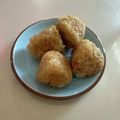 ☆2児のmama☆☆'s cooksnap of when they made 朝からモリモリ！味つけ控えめ焼おにぎり.
