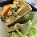 風花。。's cooksnap of when they made キッシュ★簡単★パウンド型で作る.