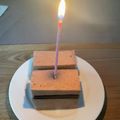 ☆あさ's cooksnap of when they made 超簡単～♪羊羹ケーキ　.