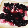 あや3069's cooksnap of when they made ♡ベリークリームチーズトースト♡.