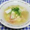 ととろ＆めい's cooksnap of when they made かに玉風♡豆腐とカニカマで簡単スープ♪.