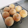 にゃんみとぴろ's cooksnap of when they made 全粒粉50%★丸パン.