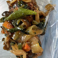 kinkinsan's cooksnap of when they made 野菜も取れる！和風煮込みハンバーグ.