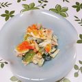 ジョングレ's cooksnap of when they made きゅうりとゆで卵とカニかまのマヨサラダ.