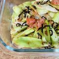 カズ形33's cooksnap of when they made 春香うどの梅かつお塩こんぶ和え.