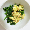 こーやんたん's cooksnap of when they made ほうれん草とふわふわ卵のバター炒め♪.