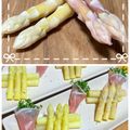むぎちゃんkkt's cooksnap of when they made ホワイトアスパラの生ハム巻き.
