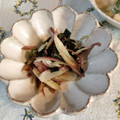 chord827's cooksnap of when they made 手早く簡単☆みょうがとワカメの酢のもの.