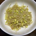 Renchan's cooksnap of when they made 節約！でも美味しい！「豆もやしのナムル」.