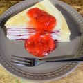 カズ形33's cooksnap of when they made 強力粉で作るもちもちのミルクレープ.