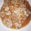 クックD8XVS6☆'s cooksnap of when they made 豚肉とたまねぎ、人参の焼き肉のタレ炒め.
