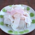 ペキのリリー's cooksnap of when they made 【カブとハムの甘酢漬け】サラダ仕立て.