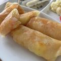 ようぷりん's cooksnap of when they made 家族争奪簡単エビチーズ春巻き♡餃子にも◎.