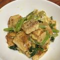 おやっさんX's cooksnap of when they made 小松菜と豆腐のチャンプル☆.