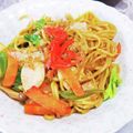 めみたん☆'s cooksnap of when they made 簡単☆焼きそば　魚肉ソーセージでね♪.