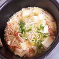 メイプルママ☆'s cooksnap of when they made 豆腐とカニかまの具だくさん中華スープ.