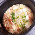 メイプルママ☆'s cooksnap of when they made 豆腐とカニかまの具だくさん中華スープ.