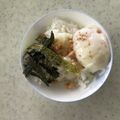 Ruriluru's cooksnap of when they made OWTKG(温泉卵タヌキかけごはん).