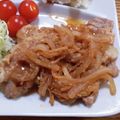 ポニーリボン's cooksnap of when they made 元ハンバーグステーキ職人直伝豚の生姜焼き.