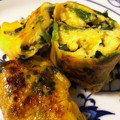 Mimiromi's cooksnap of when they made 娘が大好きなほうれん草の卵焼き♪.