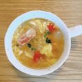 コムギ大好き's cooksnap of when they made もち麦とベーコンのにんにくスープ.