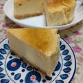 ritany's cooksnap of when they made 生クリーム不使用！でも濃厚チーズケーキ.