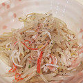 LunaJuno's cooksnap of when they made もやしとカニカマの洋風サラダ♬.